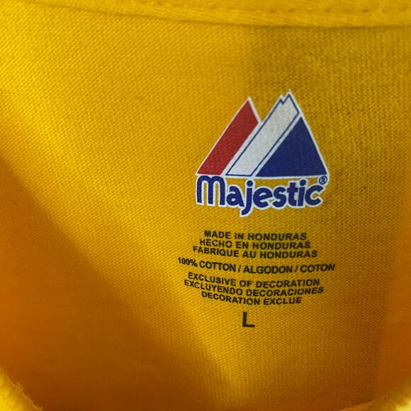 Milwaukee Brewers Ryan Braun yellow t shirt - Picture 3 of 3